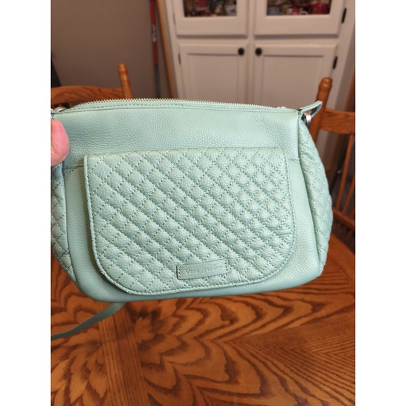 NWOT‎ Vera Bradley Leather Carson Mini Shoulder Bag - Picture 3 of 11